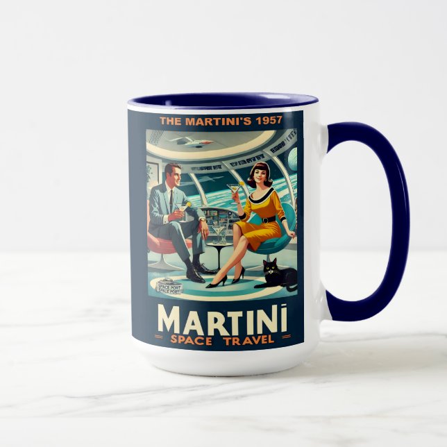 Martini Space Travel Posters The Martini's 1957 Mug (Right)