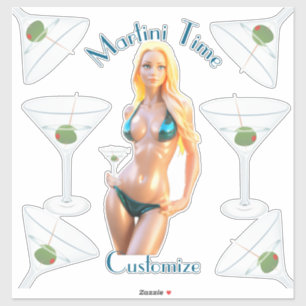 Martini time Bikini Babe Thunder_Cove 