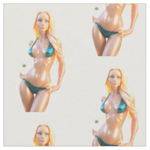 Martini time Bikini Babe Thunder_Cove Fabric