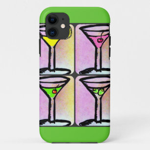 MARTINI TIME PASTEL PRINT iPhone 11 CASE