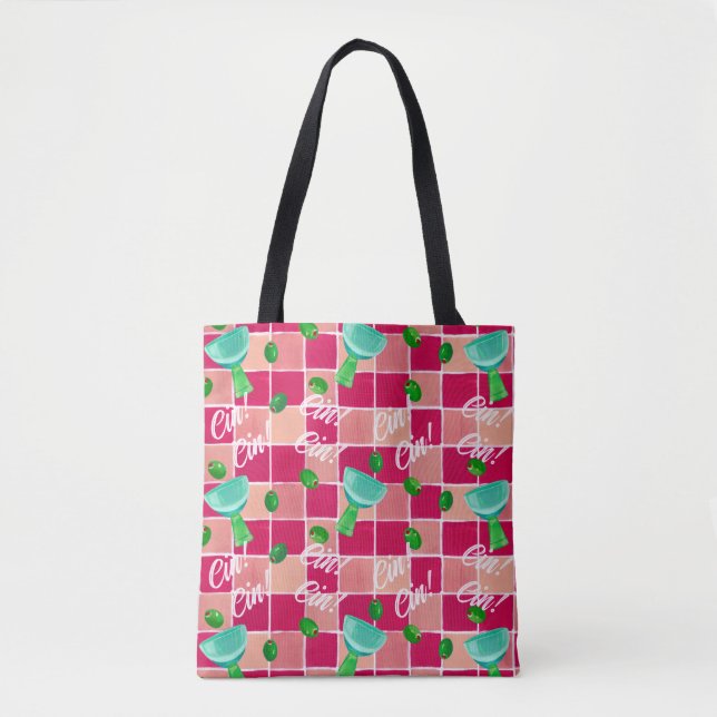 Martini Tote Bag (Front)