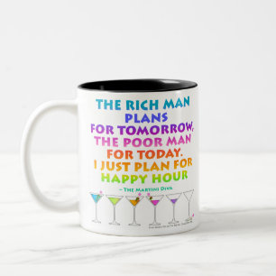 MARTINI ZEN - Plan for Happy Hour Mug