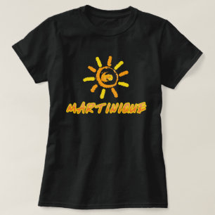 Martinique bright yellow & orange T-Shirt