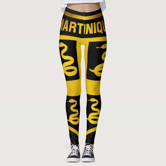 Martinique Emblem Leggings (Front)
