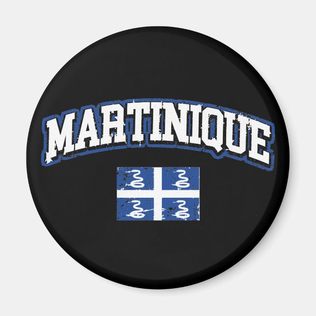 Martinique Flag Magnet (Front)