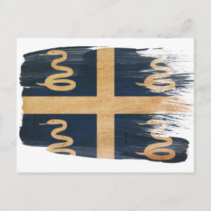 Martinique Flag Postcards