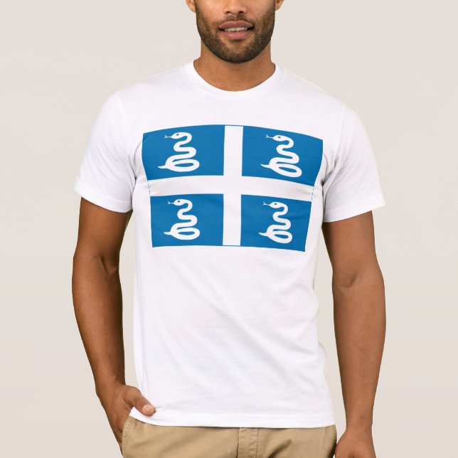 Martinique Flag T-shirt (Front)