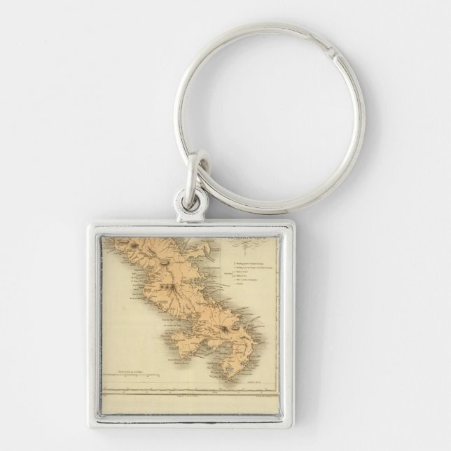 Martinique Key Ring (Front)