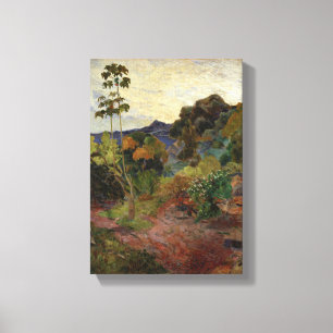 Martinique Landscape by Paul Gauguin Canvas Print