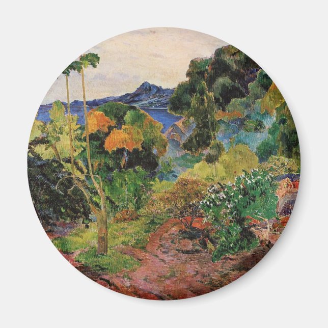 Martinique Landscape Magnet (Front)