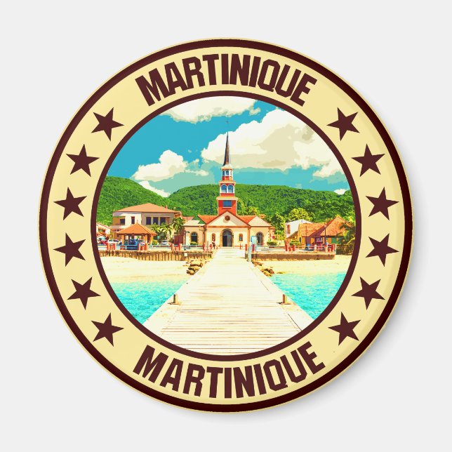 Martinique                                      magnet (Front)
