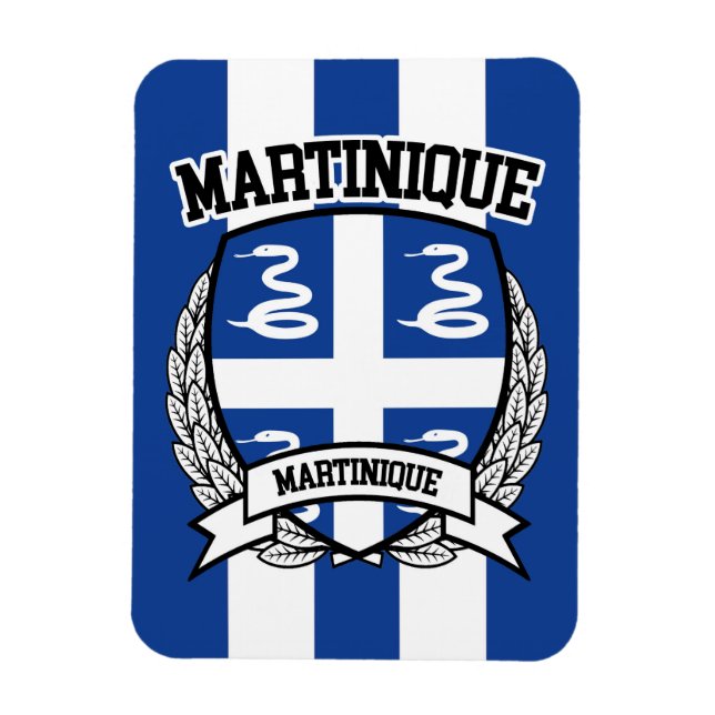 Martinique Magnet (Vertical)