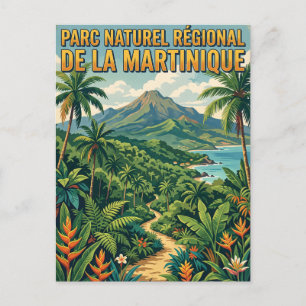Martinique Regional Natural Park France Postcard