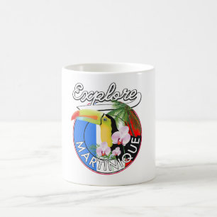 Martinique Travel logo Coffee Mug