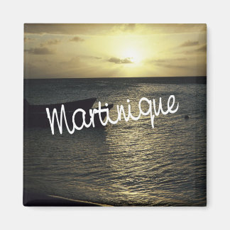 Martinique Travel Photo Souvenir Fridge Magnets