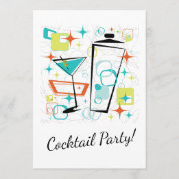 Martinis A Go-Go! Invitation
