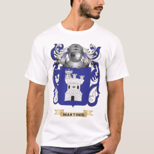 Martinis Coat of Arms (Family Crest) T-Shirt