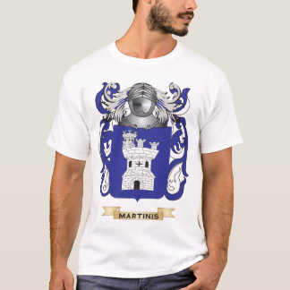 Martinis Coat of Arms (Family Crest) T-Shirt