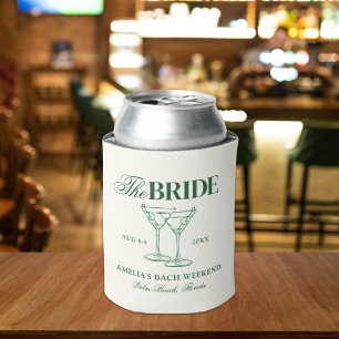 Martinis & Matrimony Bachelorette Bride Can Cooler