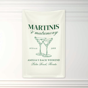Martinis & Matrimony Bachelorette Weekend Banner