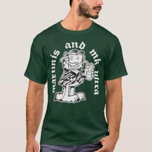 Martinis MK Ultra Meme Design T-Shirt