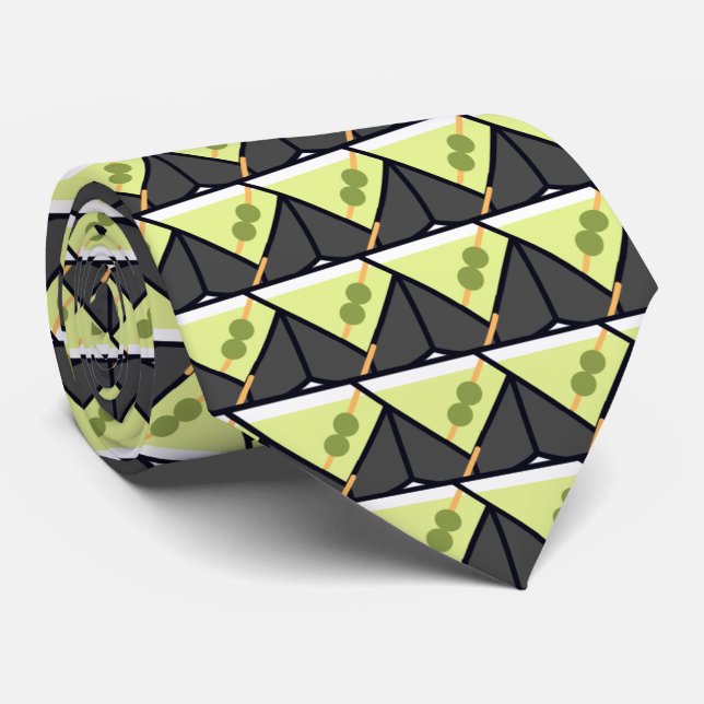 Martinis Tie (Rolled)