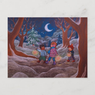 Martinmas - Lantern Walk postcard