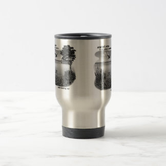 Martin's Pond Travel Mug - Silver