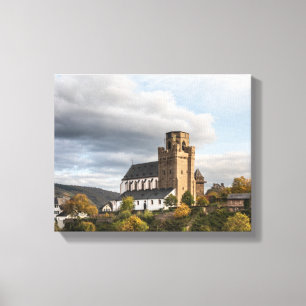 Martinskirche Oberwesel Canvas Print