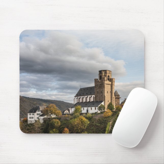 Martinskirche Oberwesel Mouse Mat (With Mouse)