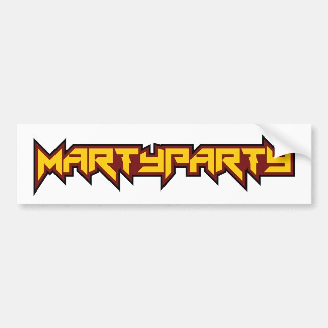 MARTyPARTy 2016 Bumper Sticker (Front)