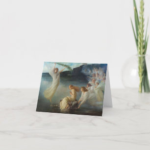 Martyrdom of Saint Christina by Vicente Palmaroli Thank You Card