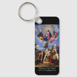 Martyrdom of Saint Margaret Key Ring