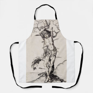 Martyrdom of Saint Sebastian by Martin Schongauer Apron