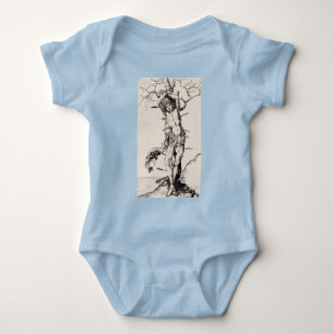 Martyrdom of Saint Sebastian by Martin Schongauer Baby Bodysuit