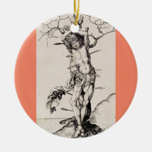 Martyrdom of Saint Sebastian Ceramic Tree Decoration