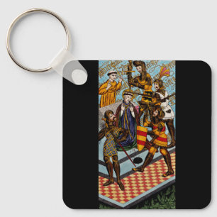 Martyrdom of Saint Thomas of Canterbury Key Ring