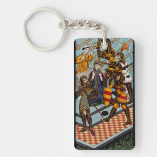 Martyrdom of Saint Thomas of Canterbury Key Ring