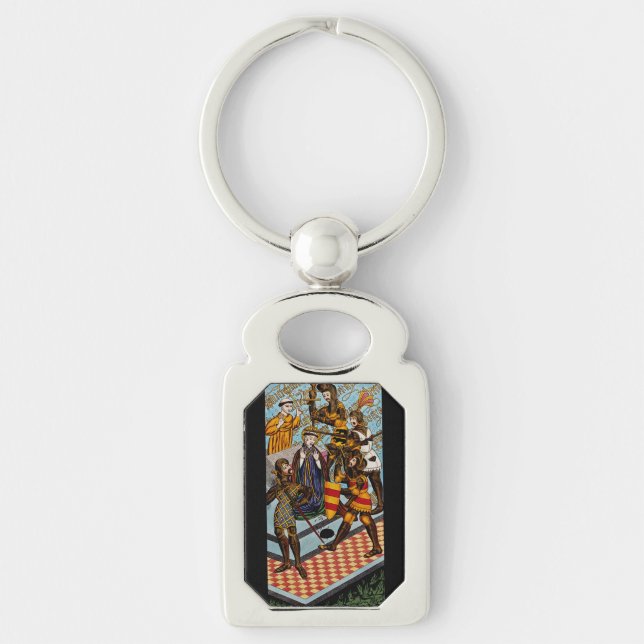 Martyrdom of Saint Thomas of Canterbury Key Ring (Front)