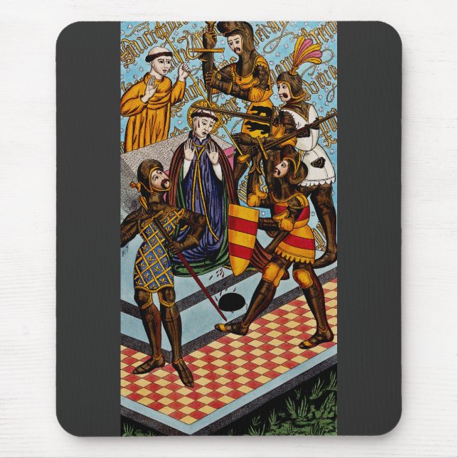 Martyrdom of Saint Thomas of Canterbury Mouse Mat (Front)