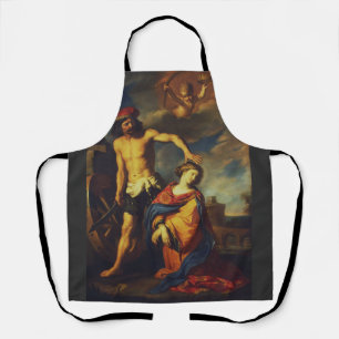 Martyrdom of St. Catherine Sacred Fine Art Collect Apron
