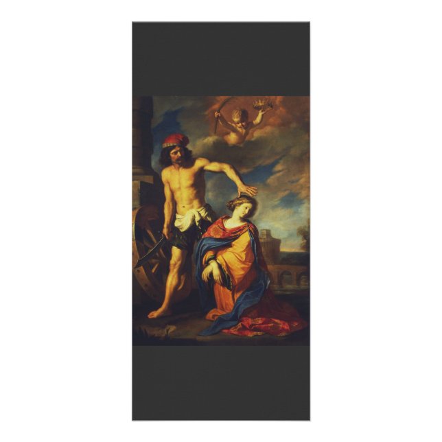 Martyrdom of St. Catherine Sacred Fine Art Collect Rack Card (Front)