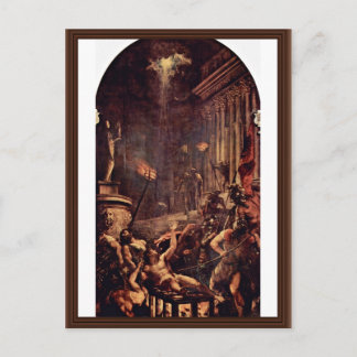 Martyrdom Of St. Laurenzius By Tizian Postcard
