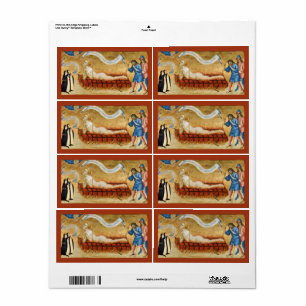 Martyrdom of St. Lawrence, with Two Nuns (M 022)
