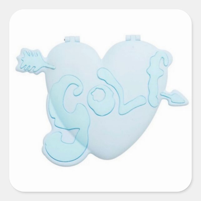 martysupreme  square sticker (Front)