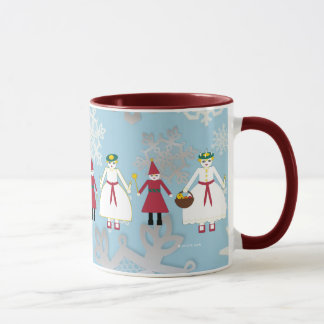 Martzkin St. Lucia Day Ceramic Mug