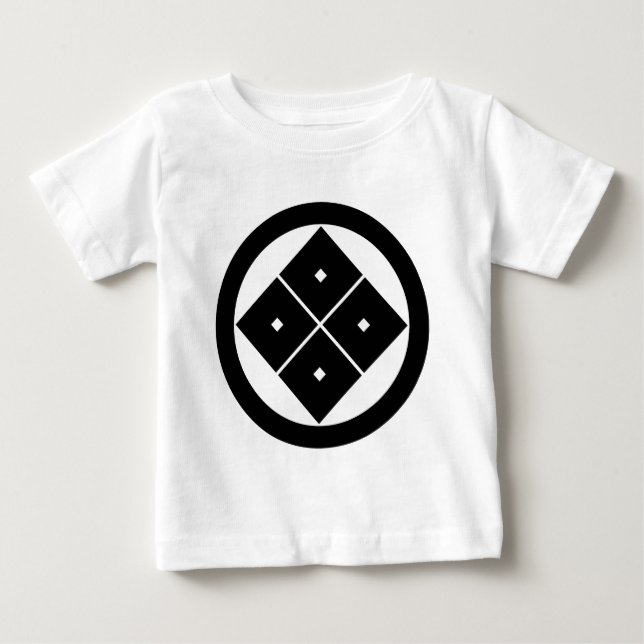 Maru ni Sumitate Yotsume Baby T-Shirt (Front)