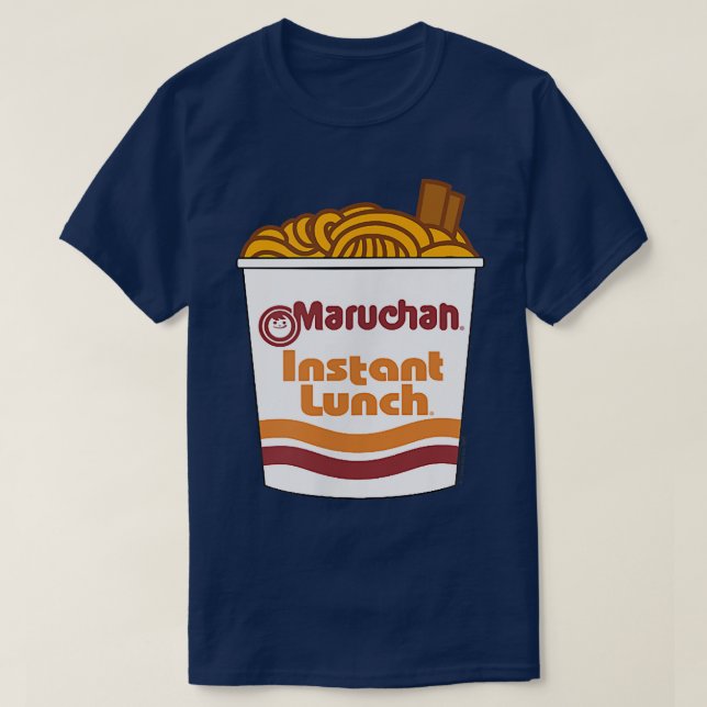 Maruchan Ramen Noodle Cup With Chop Sticks  T-Shirt (Design Front)