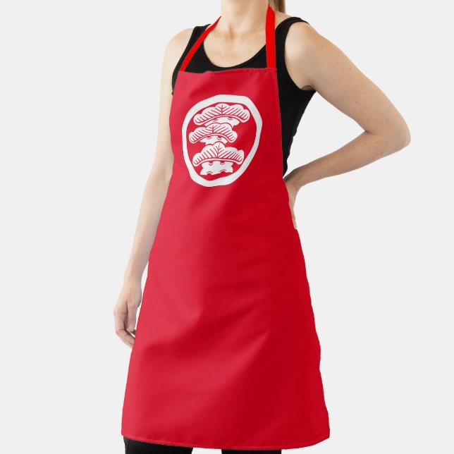 Maruni Hidari Mikaimatsu Apron (Insitu)