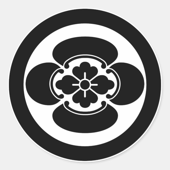 Marunouchi Mokuri Classic Round Sticker (Front)